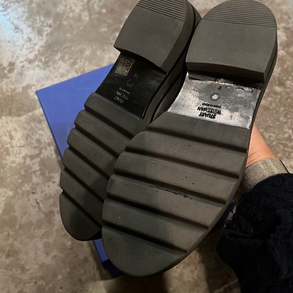 Stuart Weitzman loafers - size 6.5. Worn once - Picture 3 of 4